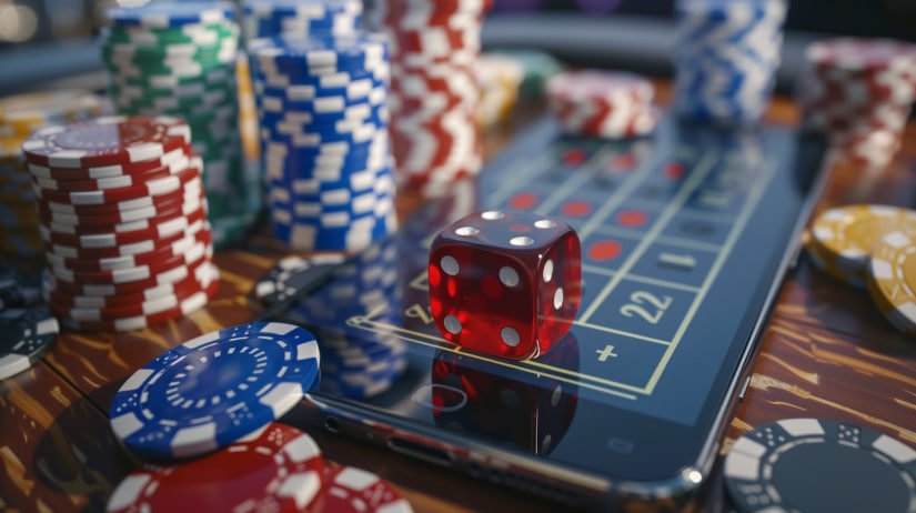 Filipino sports bettor placing a wager on basketball at 747 Casino
